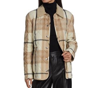 BURBERRY
Dranefeld Quilted Check Jacket Size Small